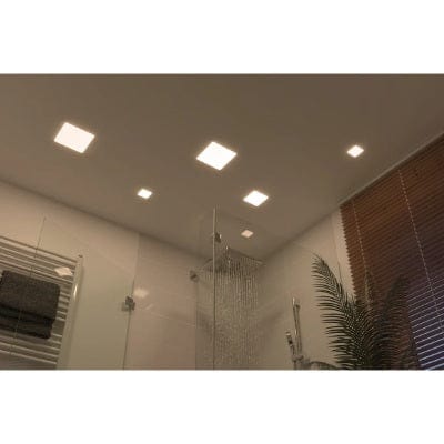 VariFit Veluna Square LED Recessed Panel IP44 215x215mm Neutral White