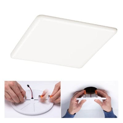 VariFit Veluna Square LED Recessed Panel IP44 215x215mm Neutral White