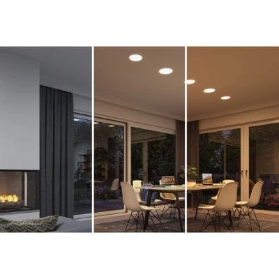 VariFit Veluna Round LED Recessed Panel Smart Home Zigbee 215mm Tunable White