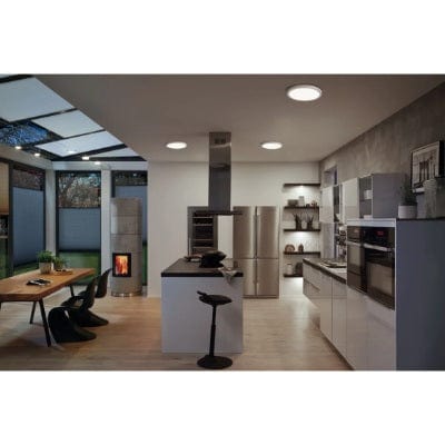 Abia Round LED Panel 300mm Neutral White - White
