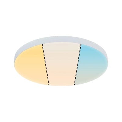 Velora Round LED Panel 300mm White Switch