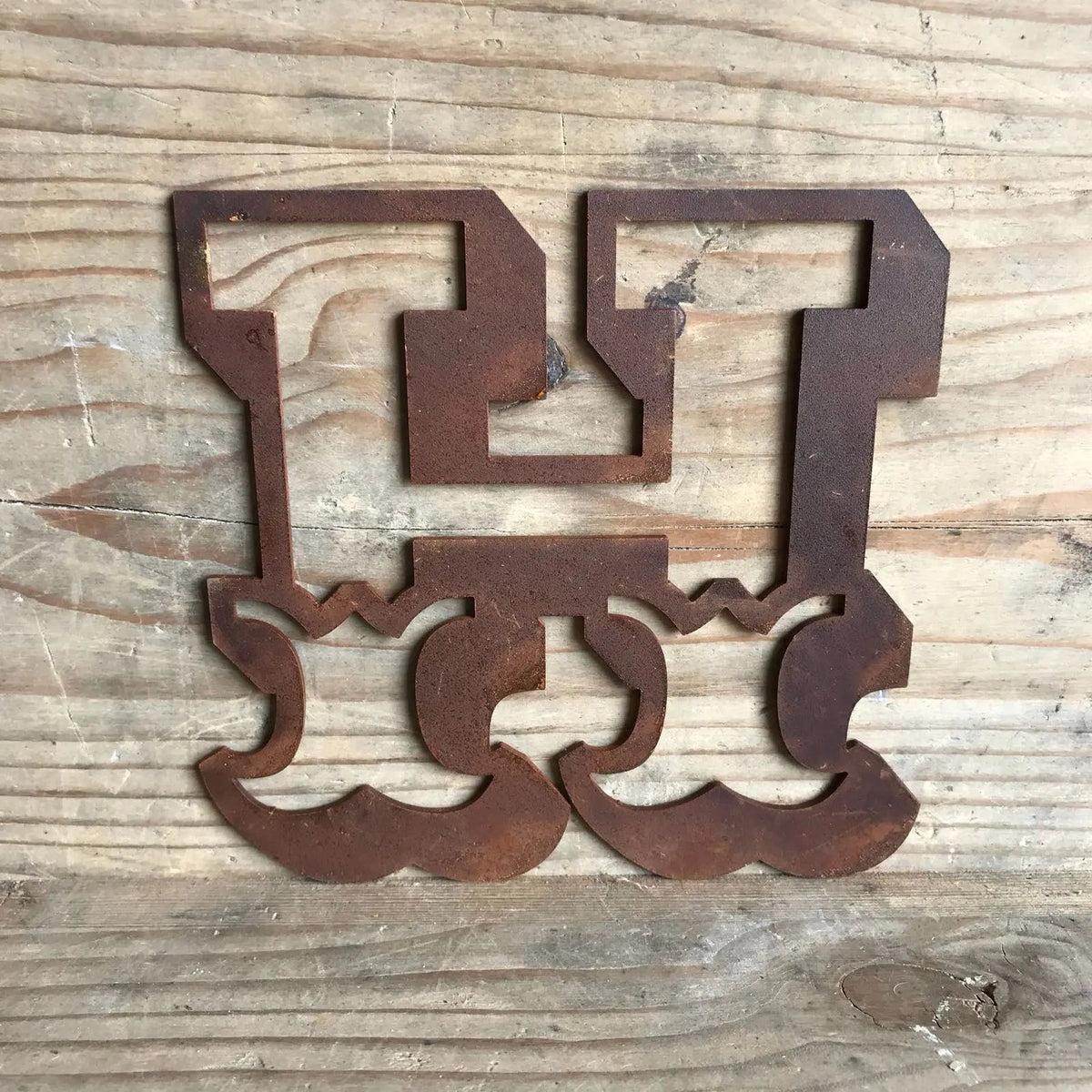 Rusty 5" Carnival Metal Letters A-Z