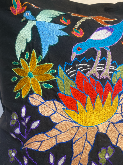 Mapula embroidered cushion 40x40 - South Africa
