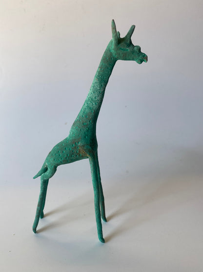 Tuareg Brass animals - Giraffe
