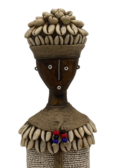Namji Doll - White beaded (1402)