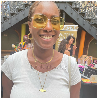 Jamaica Necklace '14 Parish’- Gold/Silver