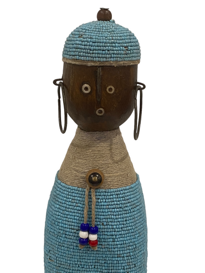 Namji Doll - Blue beaded (1507)