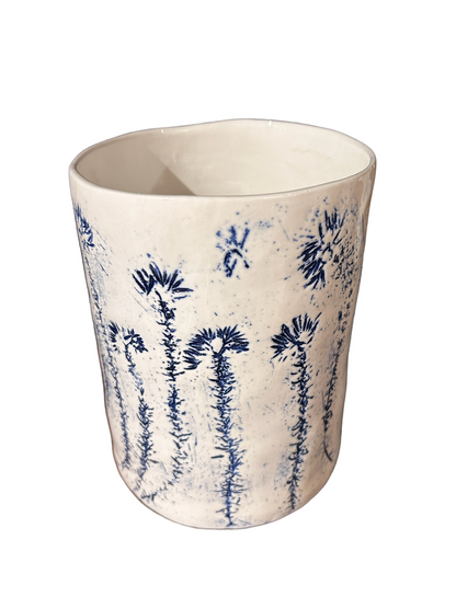 Cobal Blue Fynbos vase