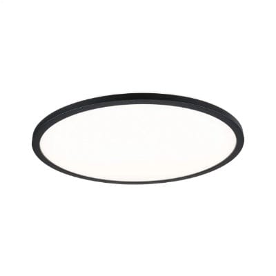 Atria Shine Backlight Round LED Panel 420mm Neutral White - Black