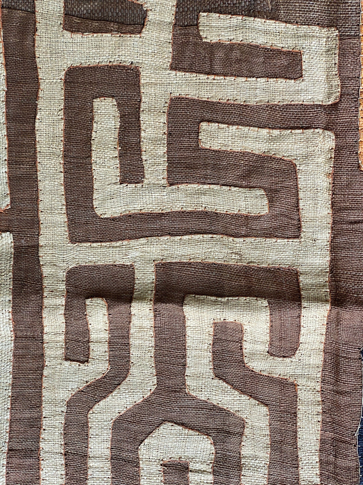 Vintage Kuba cloth old - Congo (02)