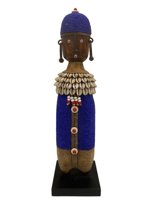 Namji Doll - Blue beaded (1406)