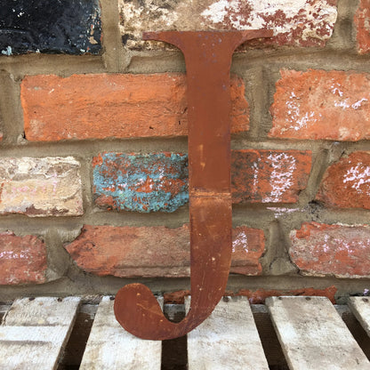 Classic Rusty Metal Letters 5" And 12" A-Z 0-9 Rustic Signs For The Home And Garden