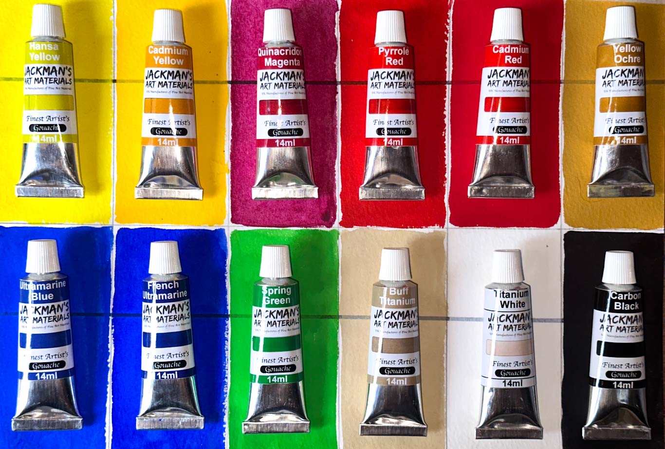 Titanium White Artist Gouache
