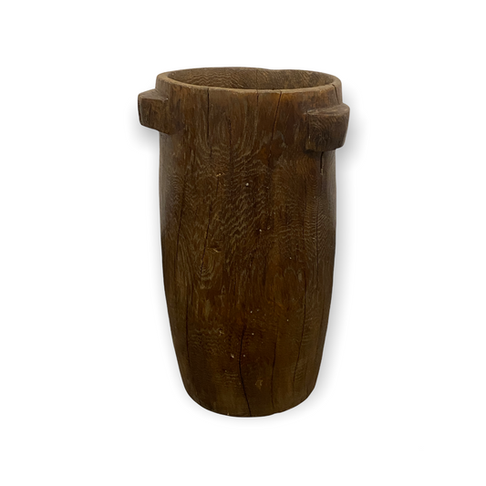 Zulu Milk Jug - hand carved (09)