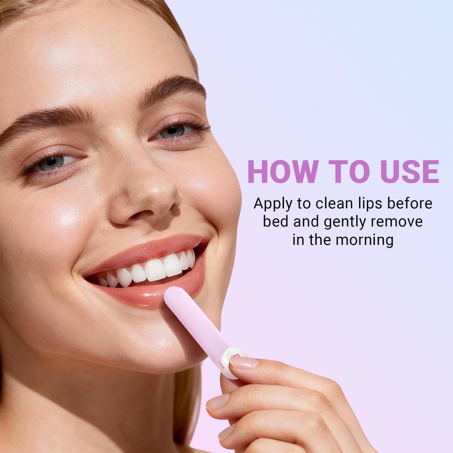 iMethod Lip Mask Overnight - Grape Lip Sleeping Mask with Hyaluronic Acid for Deep Hydration