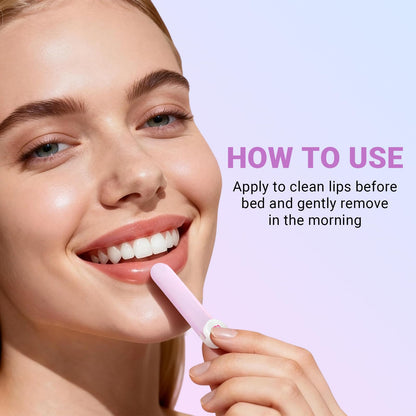 iMethod Lip Mask Overnight – 8-Hour Hydration with Hyaluronic Acid (Honey)