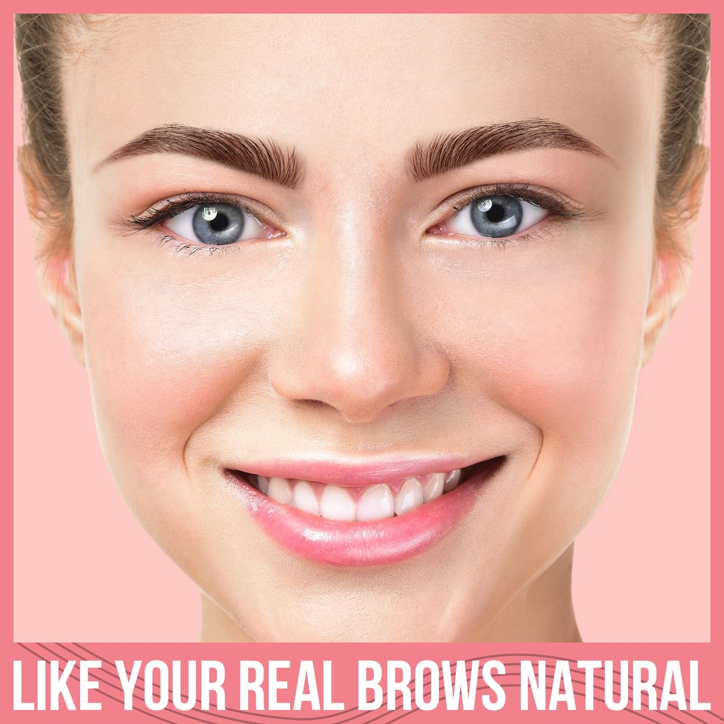 iMethod Microblading Eyebrow Pen - 2 ml Capacity, 4-Fork Tip, Waterproof Long-Wear, Dark Brown