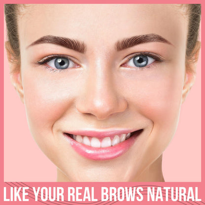 iMethod Microblading Eyebrow Pen - 2 ml Capacity, 4-Fork Tip, Waterproof Long-Wear, Dark Brown