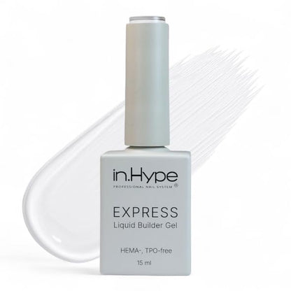 IN.HYPE Express Liquid Builder Gel BIAB – Fast Nail Enhancement (Clear)