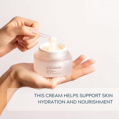 INCELLDERM Active Cream 50ml | Strengthen Skin Barrier with Plant Stem Cell | Intense Moisturizing for All Skin Types | K-Beauty Made in Korea