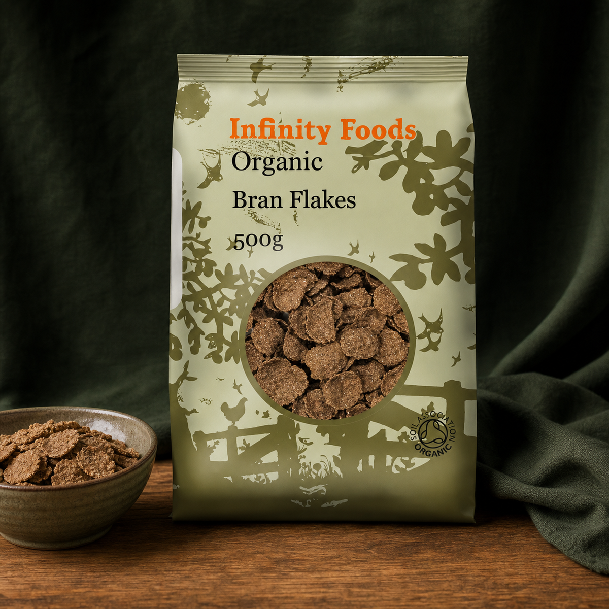 Infinity Foods Organic Bran Flakes