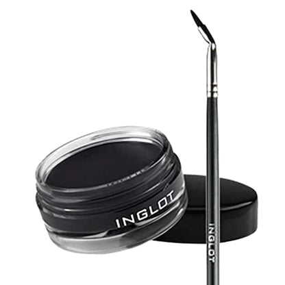 Inglot AMC Eyeliner Gel 77 + Brush 30T — Precise, Long-Lasting Eye Makeup