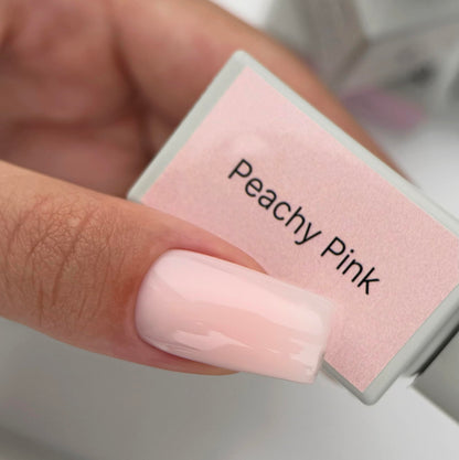 IN.HYPE Structure/Liquid Builder Gel (BIAB) – Peachy Pink Nail Strengthening & Overlays