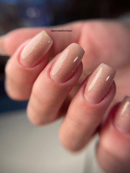 IN.HYPE UV/LED Camouflage Builder Gel – Shimmer Nude for Nail Extensions & Strengthening