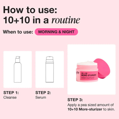 Innbeauty Project 10+10 Daily Moisturizer — Vitamin C + Peptides + Ceramides
