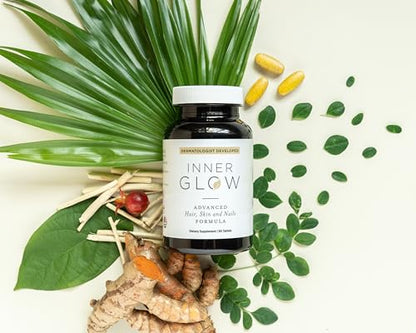Inner Glow Hair, Skin & Nails Vitamins – Doctor-Developed