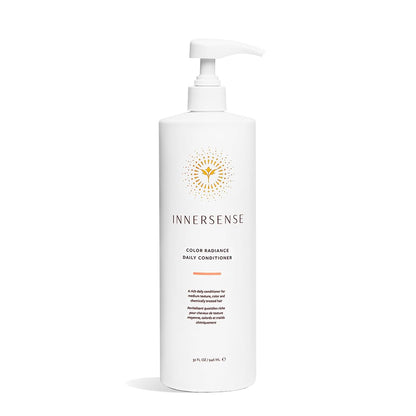 INNERSENSE Organic Color Radiance Daily Conditioner | Non-Toxic, Cruelty-Free Hair Care (32 oz | 946 ml) Packaging May Vary