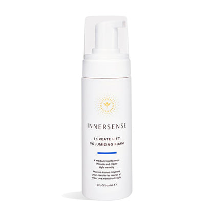 INNERSENSE Organic Beauty I Create Lift Volumizing Foam - NEW Packaging | Non-Toxic, Cruelty-Free Haircare