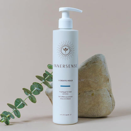 INNERSENSE I Create Hold Styling Gel – Non-Toxic, Cruelty-Free Clean Haircare (32 oz Pump Bottle)