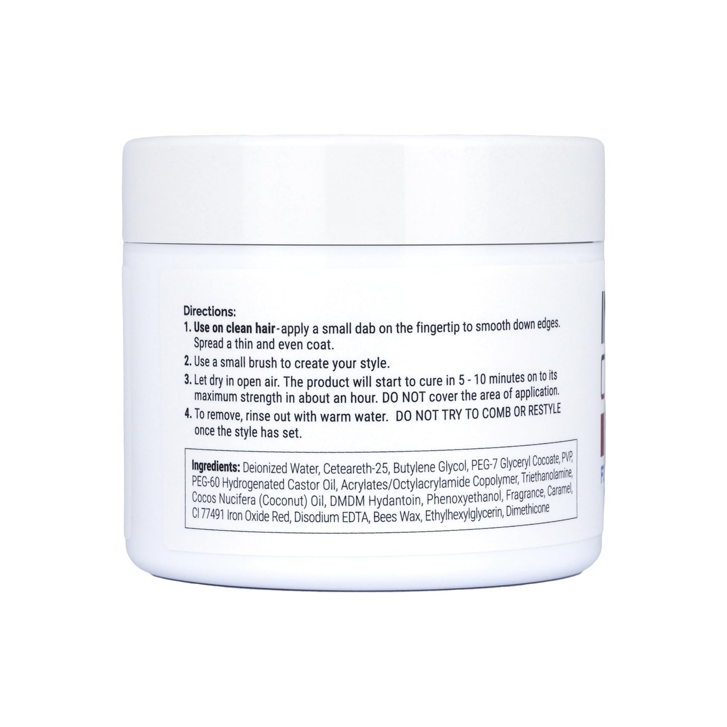 Instant Control Edge & Braid Gel – 8 oz | Water-Soluble Edge Control