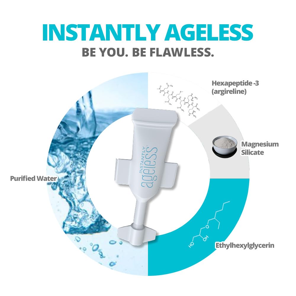 Instantly Ageless - Instant Face Lift Cream for Puffiness, Wrinkles & Eye Care (2 Boxes)