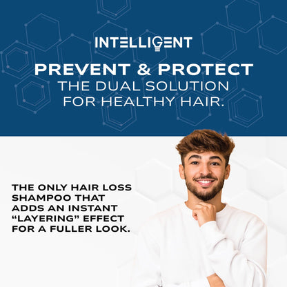 Intelligent Super Volumizing Shampoo – DHT-Inhibiting, Fuller-Looking Hair | 10 fl oz | Intelligent Shop
