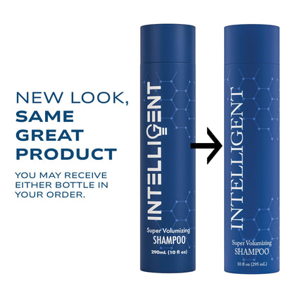 Intelligent Super Volumizing Shampoo – DHT-Inhibiting, Fuller-Looking Hair | 10 fl oz | Intelligent Shop