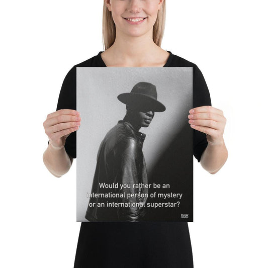 International Person of Mystery - Canvas Print