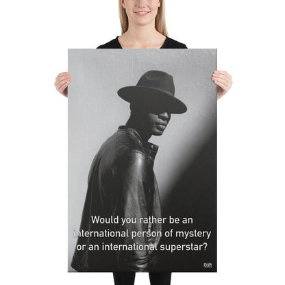 International Person of Mystery - Canvas Print