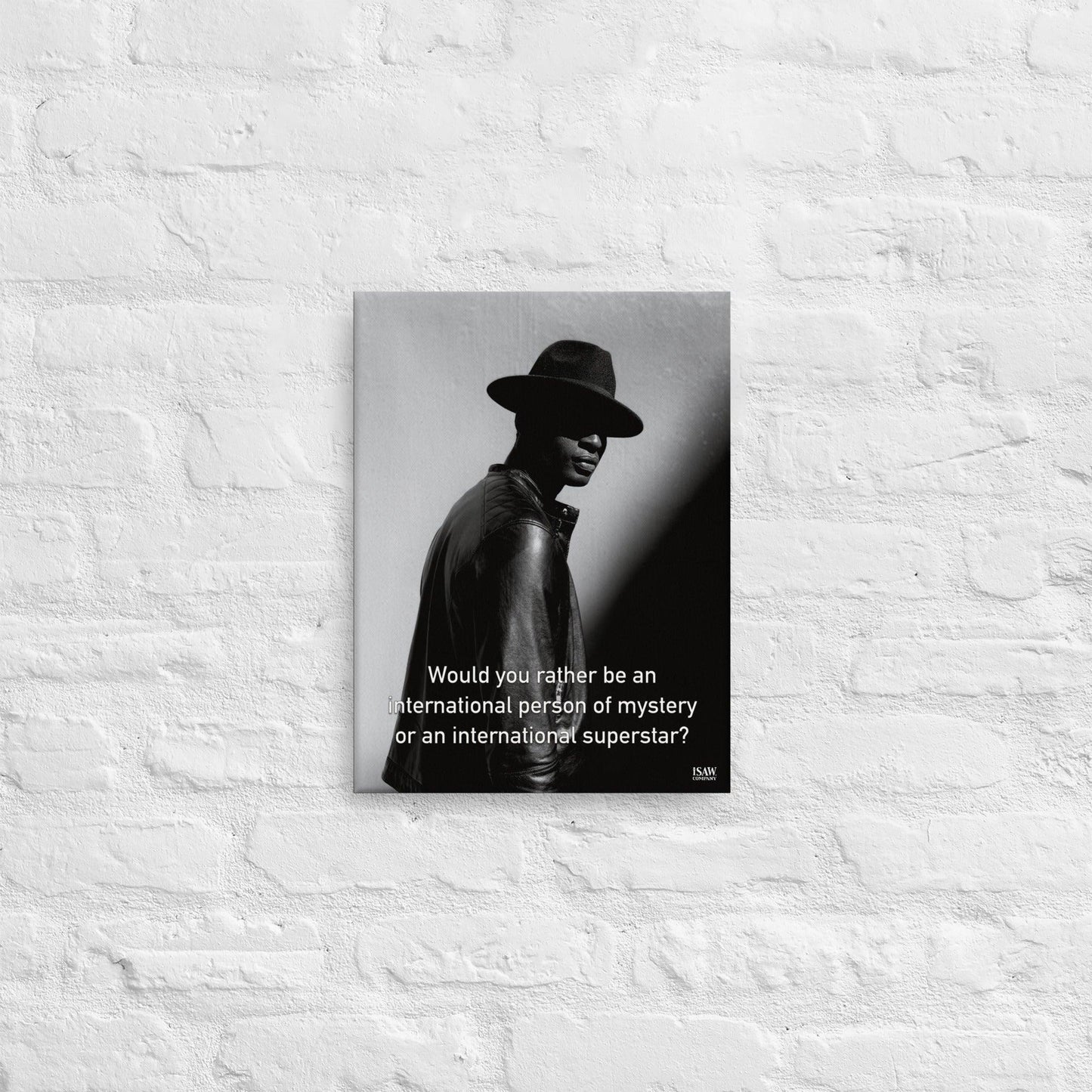 International Person of Mystery - Canvas Print