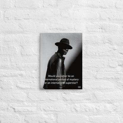 International Person of Mystery - Canvas Print