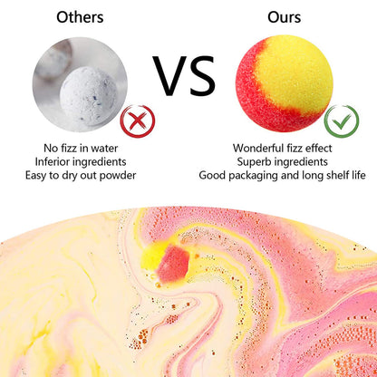 INTEYE Luxury Bath Bombs Gift Set – 54pc, 9 Aromas, Spa-Quality Minerals