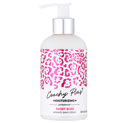 IntiMD Coochy Plus SWEET BLISS Intimate Shaving Cream – Moisturizing+ Formula, Rash-Free, 8.5oz
