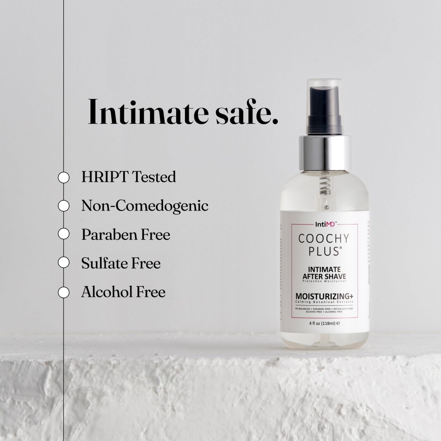 IntiMD Coochy Plus HydroLock 3-Step Intimate Shave Gift Set