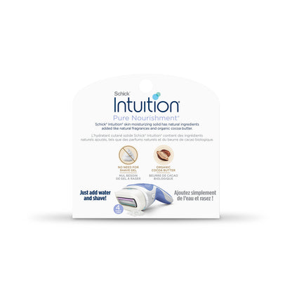 INTUITION Schick Intuition Pure Nourishment Razor Refills – 6 Cartridges for Women