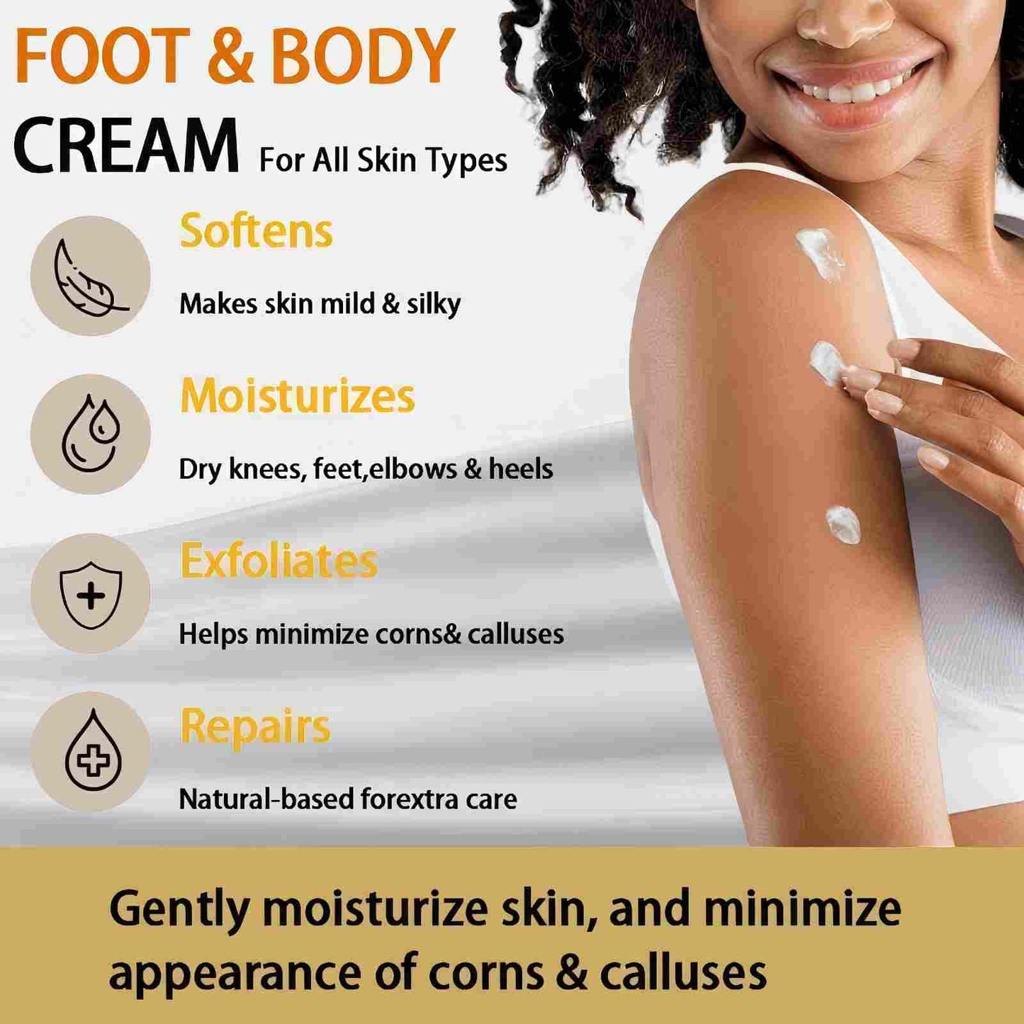 IOIOTCO Urea Cream 40% + 2% Salicylic Acid – Exfoliating Foot & Hand Moisturizer