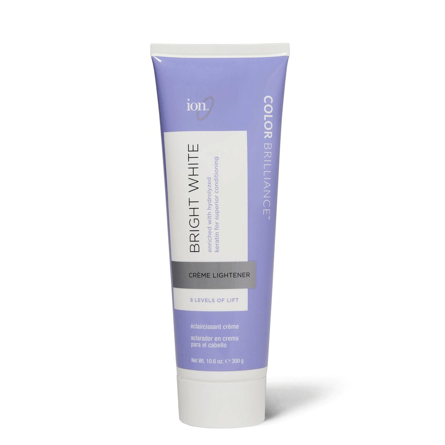 Ion Bright White Creme Lightener 10.6 Oz | Lightens Up to 8 Levels | On-Scalp or Off-Scalp