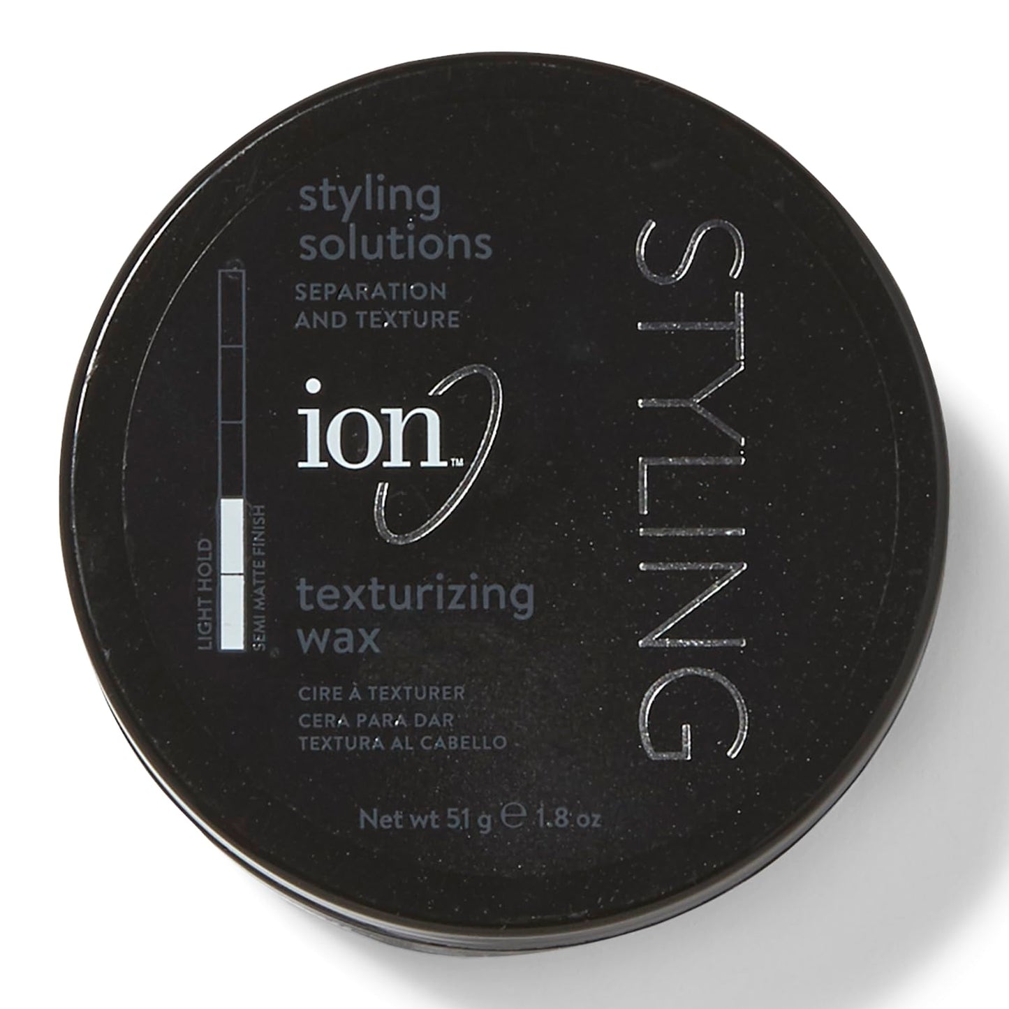 ion Texturizing Wax – Lightweight, Pliable Hold for Defined Short Styles