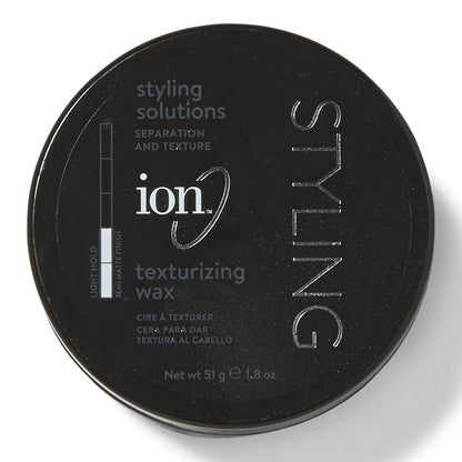 ion Texturizing Wax – Lightweight, Pliable Hold for Defined Short Styles