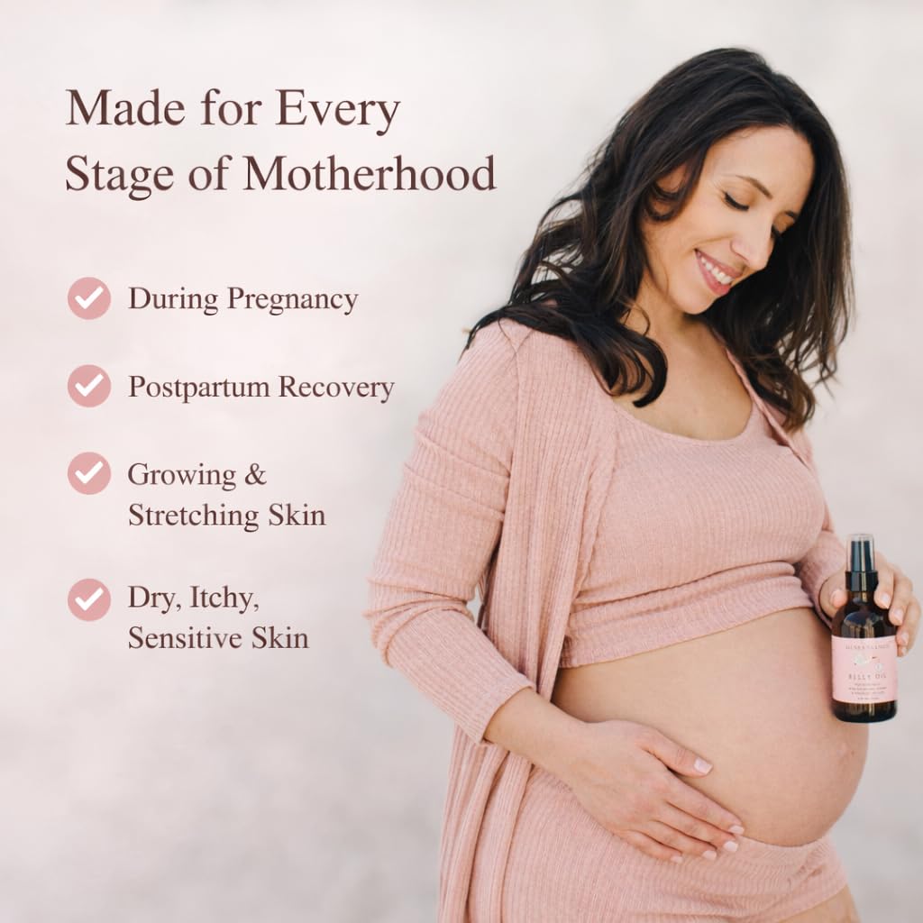 Belly Bundle by Irene Organics — Organic Belly Butter & Oil for Pregnancy